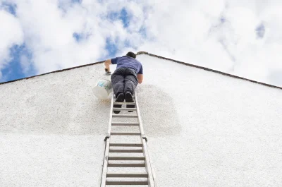 Peinture extérieure à Gourdièges — façades et ravalement